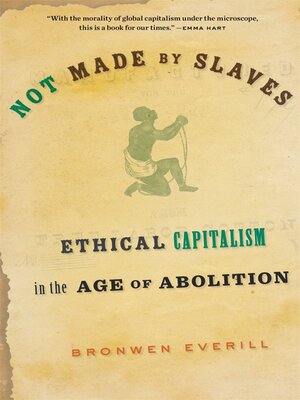 cover image of Not Made by Slaves